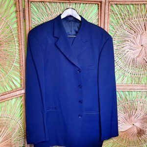 Men's Navy-Blue Dress Suit